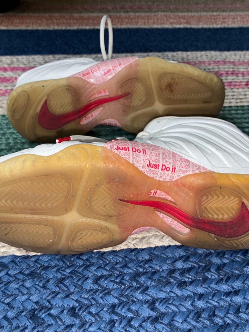 Nike Little Posite One "Takeout Bag or "Thank You Plastic Bag" Men 7Y Women 8.5 - Picture 6 of 10